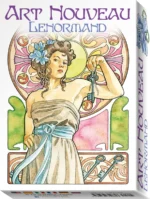 Art Nouveau stiliaus Lenormand orakulas