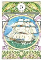 Art Nouveau stiliaus Lenormand orakulas - Image 5