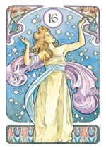 Art Nouveau stiliaus Lenormand orakulas - Image 4
