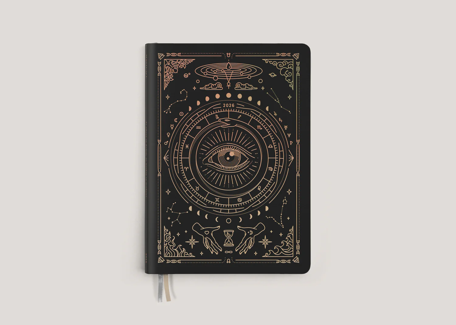 A5-Planner-Black_1500x NAUJA! 2026 metų astrologinė planuotė (juoda) - Image 3