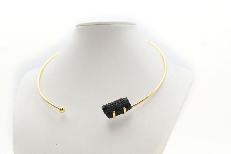 DSC_83631_schoerl_kette Juodojo turmalino vėrinys - Image 1