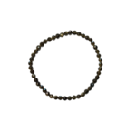 Obsidiano apyrankė (4 mm)
