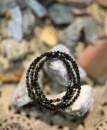 Obsidiano apyrankė (4 mm) - Image 2
