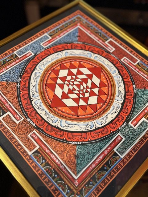 IMG_0494 Mandala "Šri Jantra" - Image 2