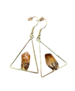 Auskarai su citrinu - Image 5