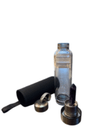 Stiklinė gertuvė su ametistu