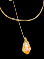 Citrino ir begalybės ženklo vėrinys - Image 5