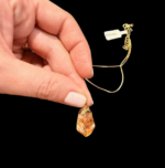 Citrino ir begalybės ženklo vėrinys - Image 4