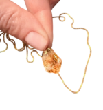 Citrino ir begalybės ženklo vėrinys - Image 2