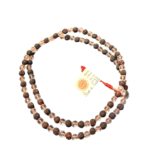 Rudrakšos sėklų mala su kalnų krištolu. - Image 4