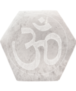 Selenito padėkliukas "OM"