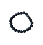 Lavos su hematitu apyrankė