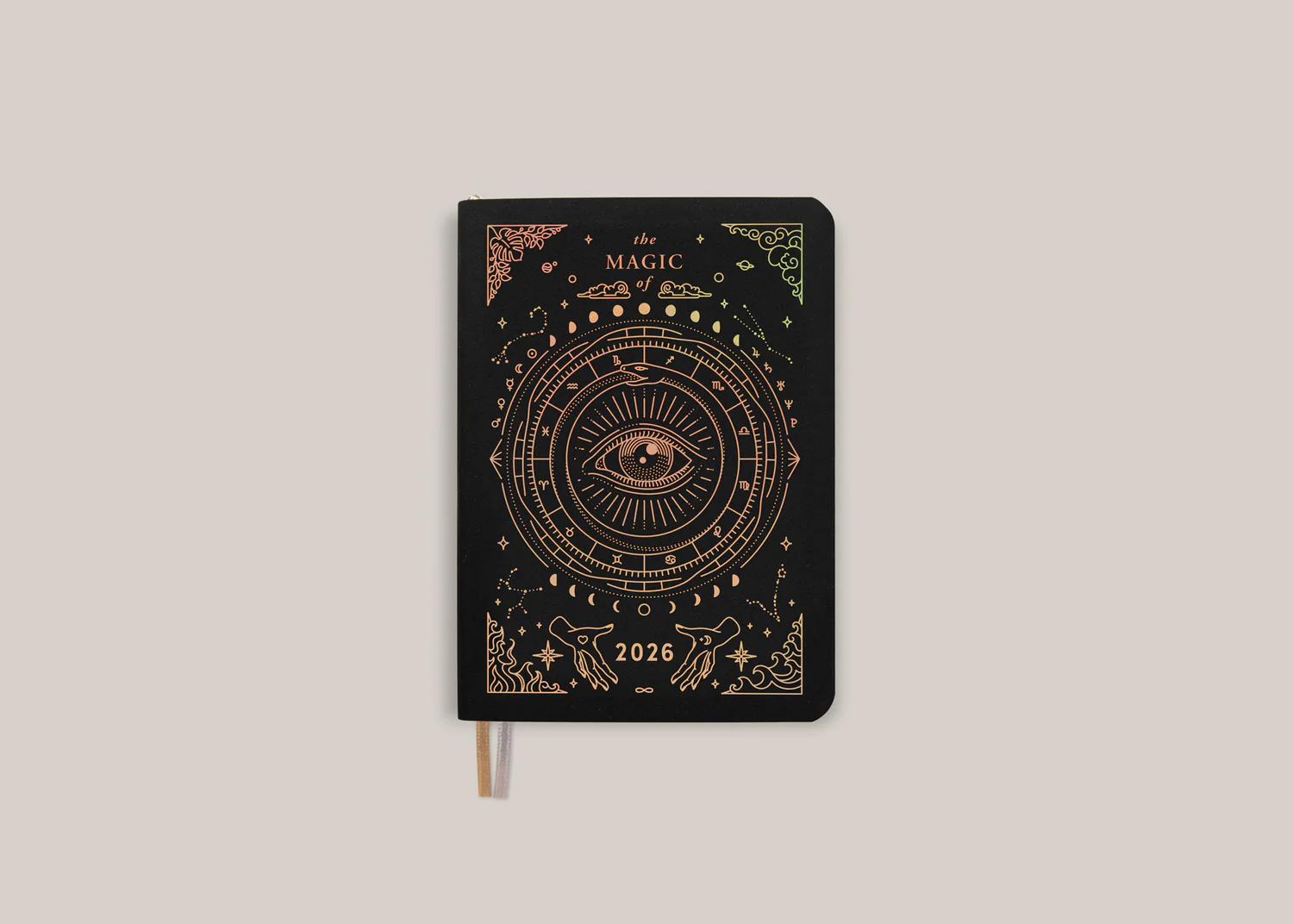 Pocket-Planner-Black_1500x NAUJA! 2026 m. astrologinis kišeninis planuoklis – juodas - Image 3