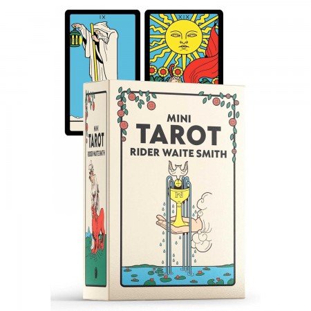 Y2AiTP5qNh-mini-tarot-rider-waite-smith (1)-450x450 Mini Tarot Rider Waite Smith kortos Findhorn Press - Image 1