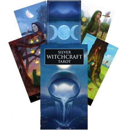 kh4qPwbAaR-SILVER WITCHCRAFT TAROT cover-450x450 Silver Witchcraft Taro Kortos - Image 1