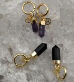 Auskarai su ametistu ir Gyvybės medžiu - Image 3